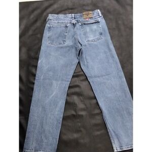 Wrangler Straight Fit Men's Blue Denim Jeans 32x30 SKU145